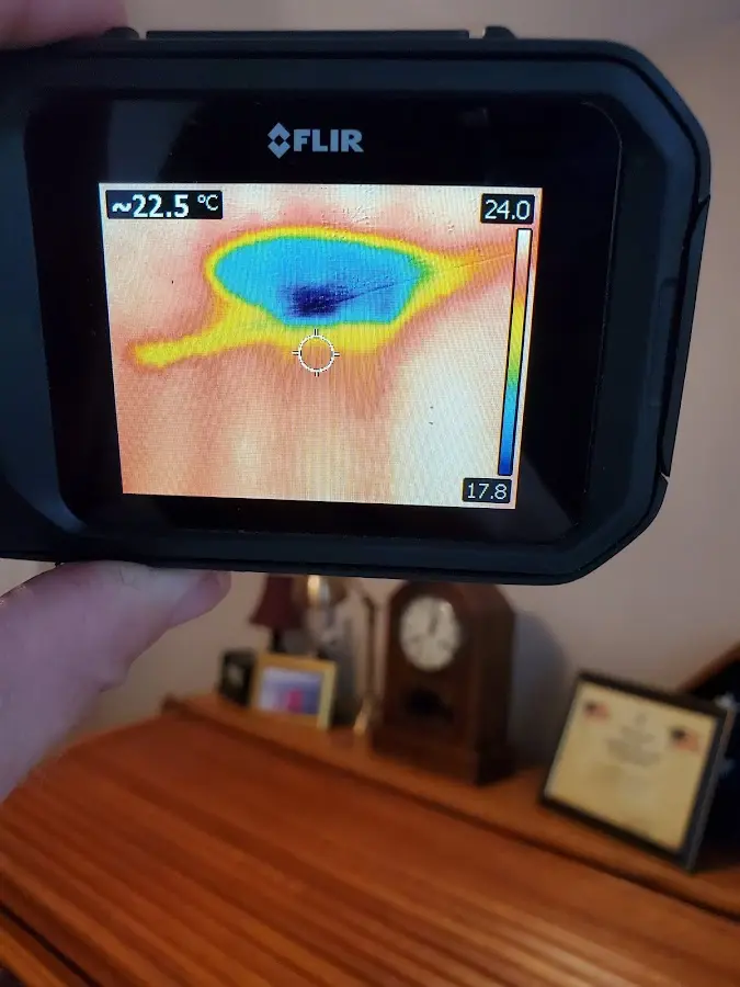 Thermal imaging inspection for water damage in Wisconsin Rapids